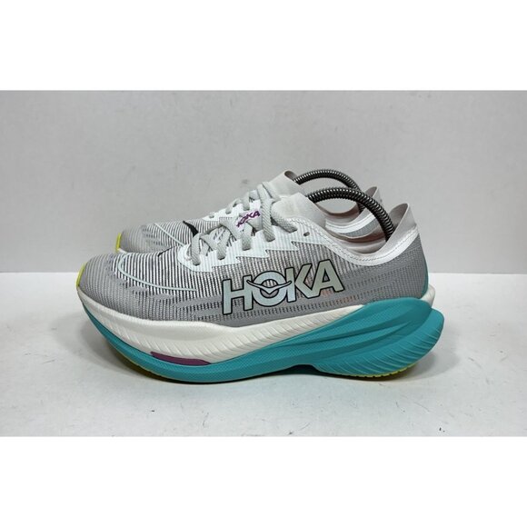 Hoka One One Mach X 2 Frost Teal 1155120 FCQ Running Shoes Women’s Size 10 - Picture 3 of 8
